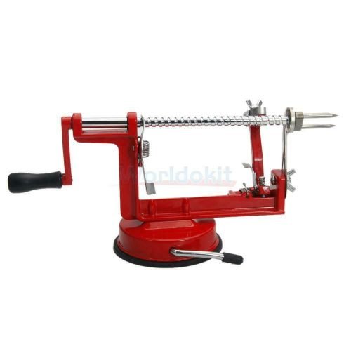 3-in-1 Apple & Pear Peeler, Corer, Slicer, and Potato Cutter – Stainless Steel Hand Crank | SKU: 17APP