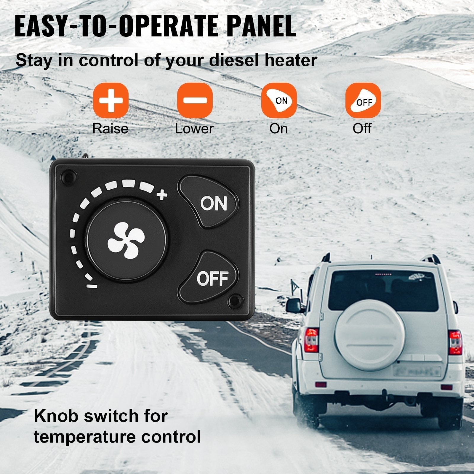 New 5KW Diesel Air Heater 12V – Compact All-in-One Heater AH05121