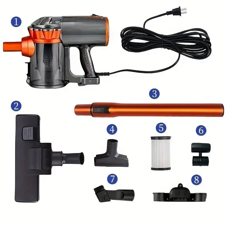 600W Multi-Surface Compact Vacuum Cleaner with HEPA Filter – Lightweight & Bagless | S1275