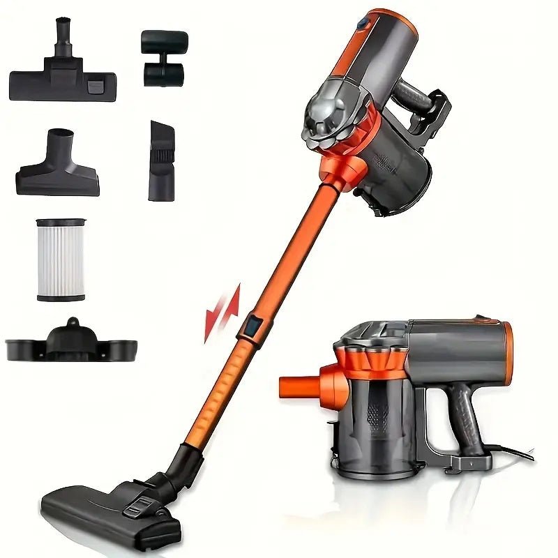 600W Multi-Surface Compact Vacuum Cleaner with HEPA Filter – Lightweight & Bagless | S1275
