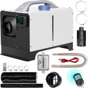 New 8KW Diesel Air Heater 12V with LCD & Remote – Compact All-in-One Heater Unit AH08121S