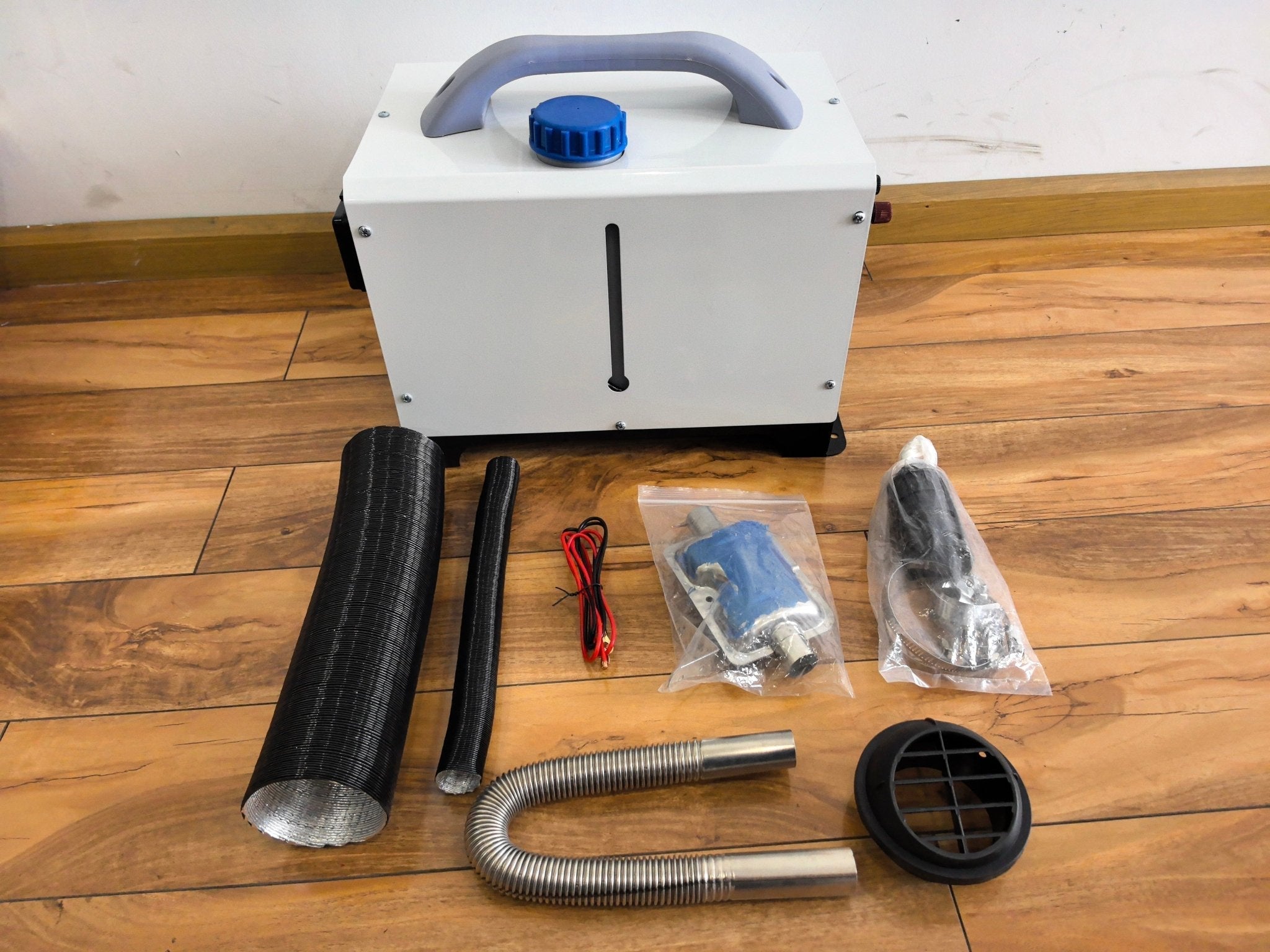 New 8KW Diesel Air Heater 12V with LCD & Remote – Compact All-in-One Heater Unit AH08121S