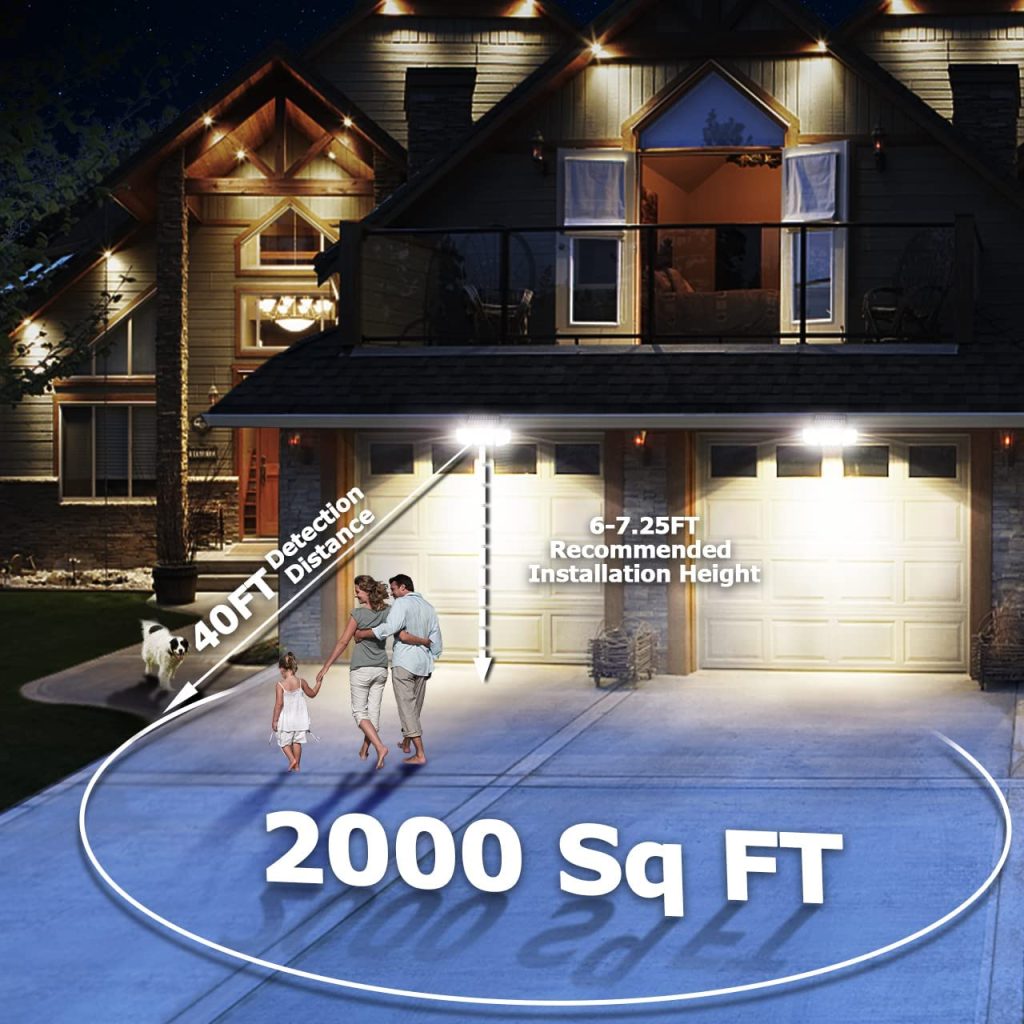 New Adjustable 306 LED Solar Motion Sensor Security Light – Bright, Energy-Efficient Outdoor Security Lighting JY2110
