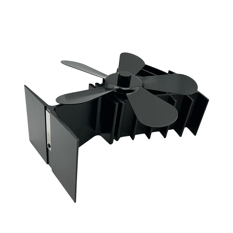 New Heat Powered 250 CFM Wood Stove Fan – No Electricity, Low Noise, High Temp Resistant, Efficient Air Circulation