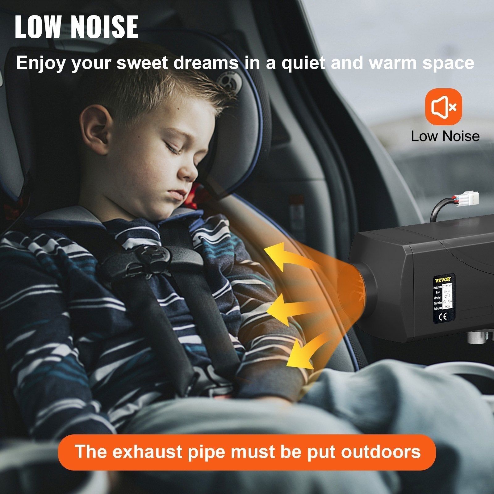 New 5KW Diesel Air Heater 12V – Compact All-in-One Heater AH05121