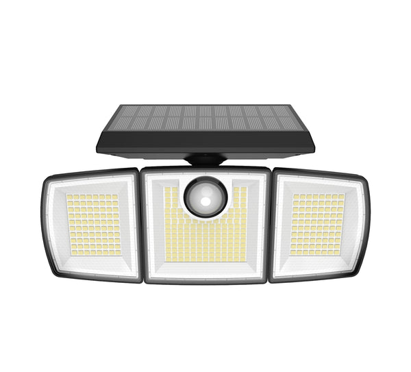 New Adjustable 306 LED Solar Motion Sensor Security Light – Bright, Energy-Efficient Outdoor Security Lighting JY2110